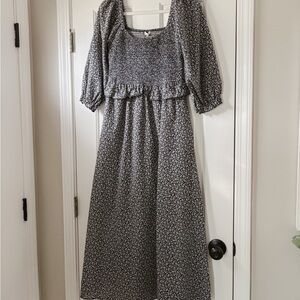 Neuflora Etta Dress - Navy Floral - New With Tags